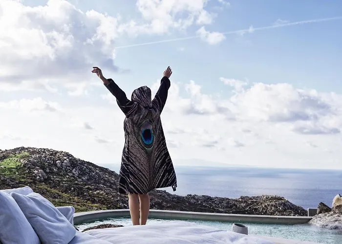 Hotell Myconian Panoptis Escape, A Member Of Small Luxury Of The World Elia (Mykonos)